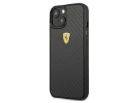 Ferrari FEHCP13SFCABK iPhone 13 mini 5.4" negro/negro carcasa rígida On Track Real Carbon Ferrari FEHCP13SFCABK iPhone 13 mini 5.4" negro/negro carcasa rígida On Track Real Carbon