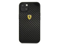 Ferrari FEHCP13SFCABK iPhone 13 mini 5.4" negro/negro carcasa rígida On Track Real Carbon Ferrari FEHCP13SFCABK iPhone 13 mini 5.4" negro/negro carcasa rígida On Track Real Carbon