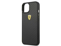 Ferrari FEHCP13SFCABK iPhone 13 mini 5.4" negro/negro carcasa rígida On Track Real Carbon Ferrari FEHCP13SFCABK iPhone 13 mini 5.4" negro/negro carcasa rígida On Track Real Carbon