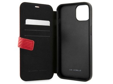 Ferrari FESAXFLBKP13SRE iPhone 13 mini 5.4" red/red book On Track Carbon Stripe Ferrari FESAXFLBKP13SRE iPhone 13 mini 5.4" red/red book On Track Carbon Stripe