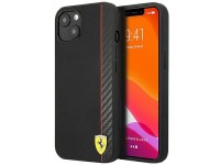 Ferrari FESAXHCP13SBK iPhone 13 mini 5.4" black/black hardcase On Track Carbon Stripe Ferrari FESAXHCP13SBK iPhone 13 mini 5.4" black/black hardcase On Track Carbon Stripe