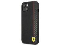 Ferrari FESAXHCP13SBK iPhone 13 mini 5.4" black/black hardcase On Track Carbon Stripe Ferrari FESAXHCP13SBK iPhone 13 mini 5.4" black/black hardcase On Track Carbon Stripe