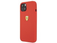 Ferrari FESSIHCP13SRE iPhone 13 mini 5,4" capa rígida vermelha/vermelha Silicone Ferrari FESSIHCP13SRE iPhone 13 mini 5,4" capa rígida vermelha/vermelha Silicone