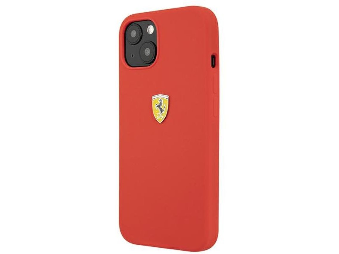 Ferrari FESSIHCP13SRE iPhone 13 mini 5,4" capa rígida vermelha/vermelha Silicone