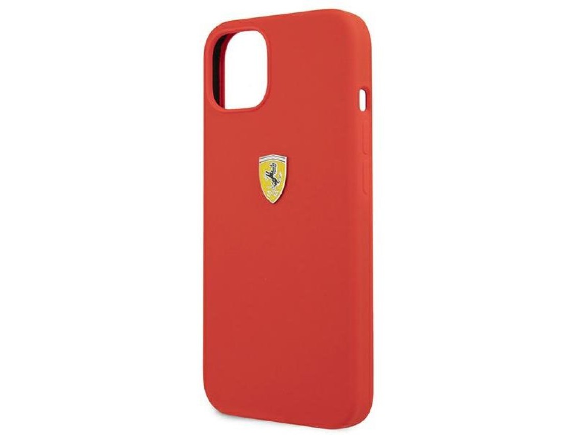 Ferrari FESSIHCP13SRE iPhone 13 mini 5,4" capa rígida vermelha/vermelha Silicone