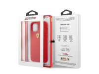 Ferrari FESSIHCP13SRE iPhone 13 mini 5,4" capa rígida vermelha/vermelha Silicone Ferrari FESSIHCP13SRE iPhone 13 mini 5,4" capa rígida vermelha/vermelha Silicone