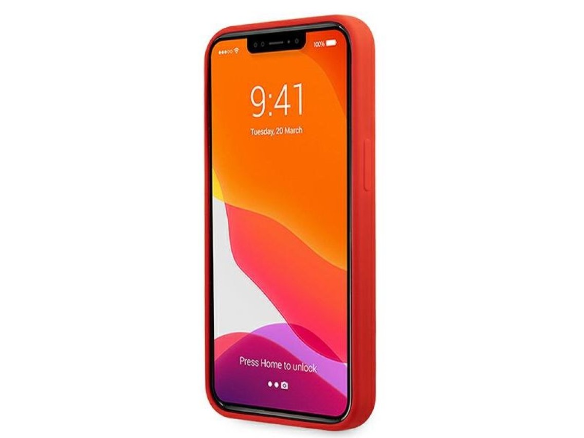Ferrari FESSIHCP13XRE iPhone 13 Pro Max 6.7" rojo/rojo estuche rígido Silicona
