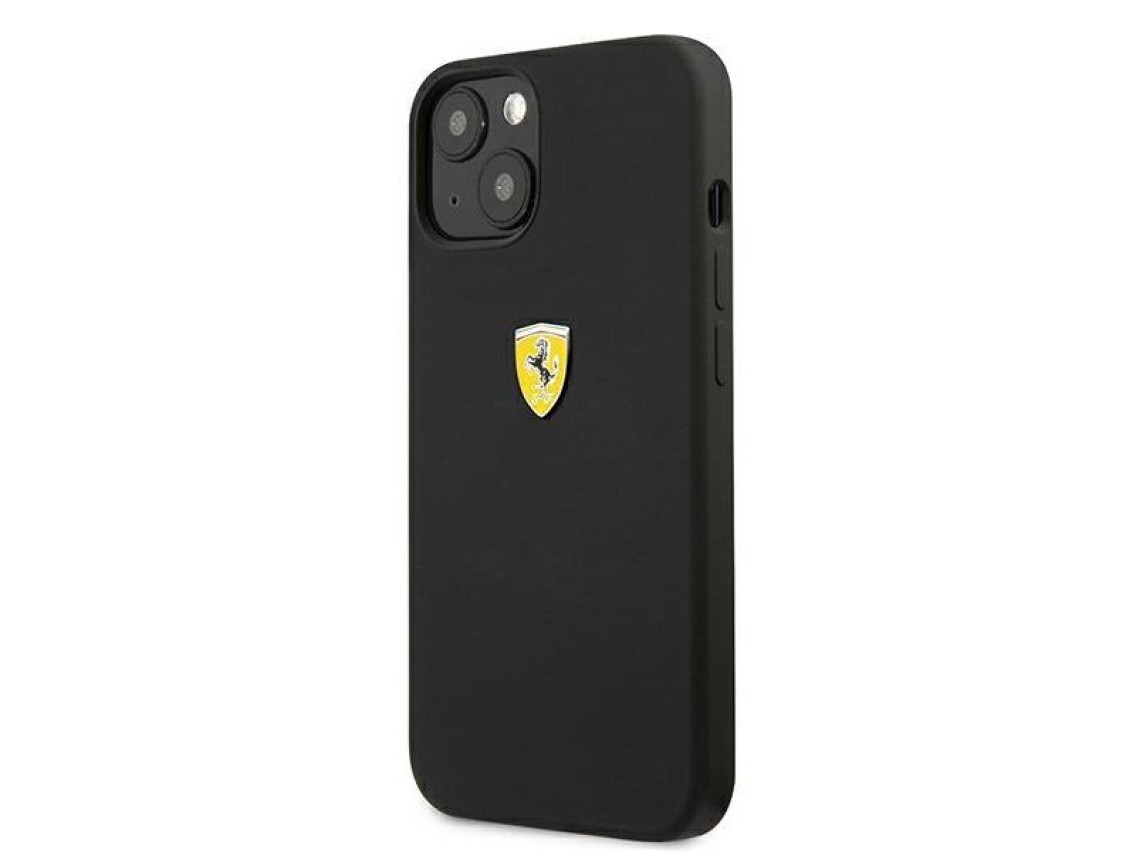 Ferrari FESSIHCP13SBK iPhone 13 mini 5.4" black/black hardcase Silicone