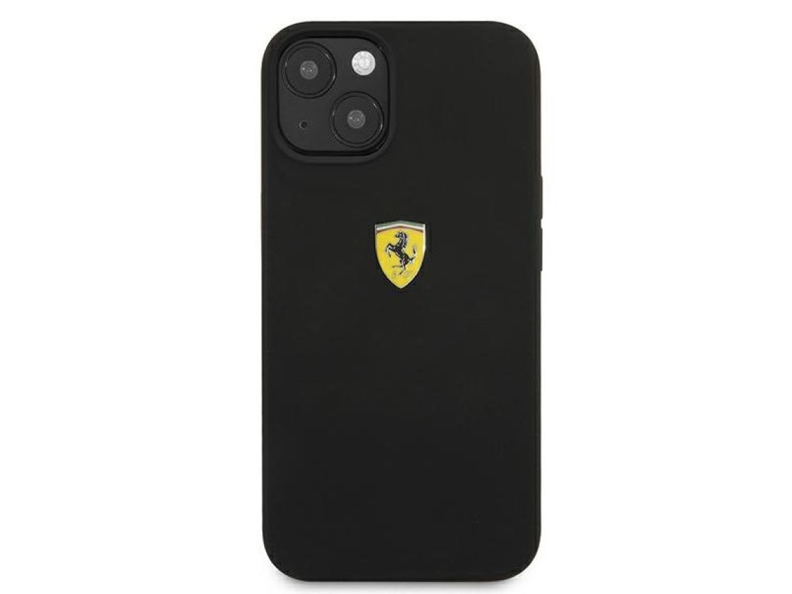 Ferrari FESSIHCP13SBK iPhone 13 mini 5.4" black/black hardcase Silicone