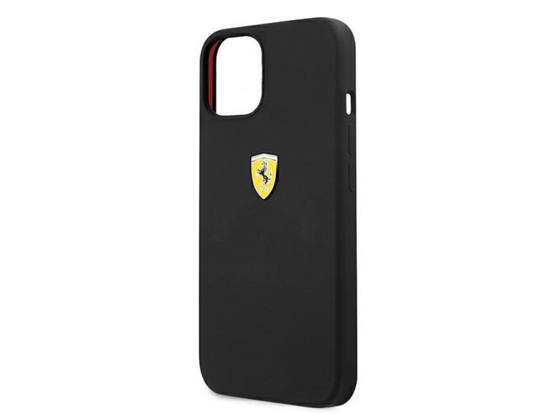 Ferrari FESSIHCP13SBK iPhone 13 mini 5.4" black/black hardcase Silicone