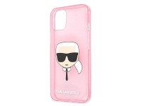 Karl Lagerfeld Glitter Karl's Head Case for iPhone 13 mini - Pink Karl Lagerfeld Glitter Karl's Head Case for iPhone 13 mini - Pink