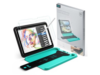 Protectores de pantalla de vidrio templado ESR Paper Feel (paquete de 2) para iPad de 10,9� (2022) /