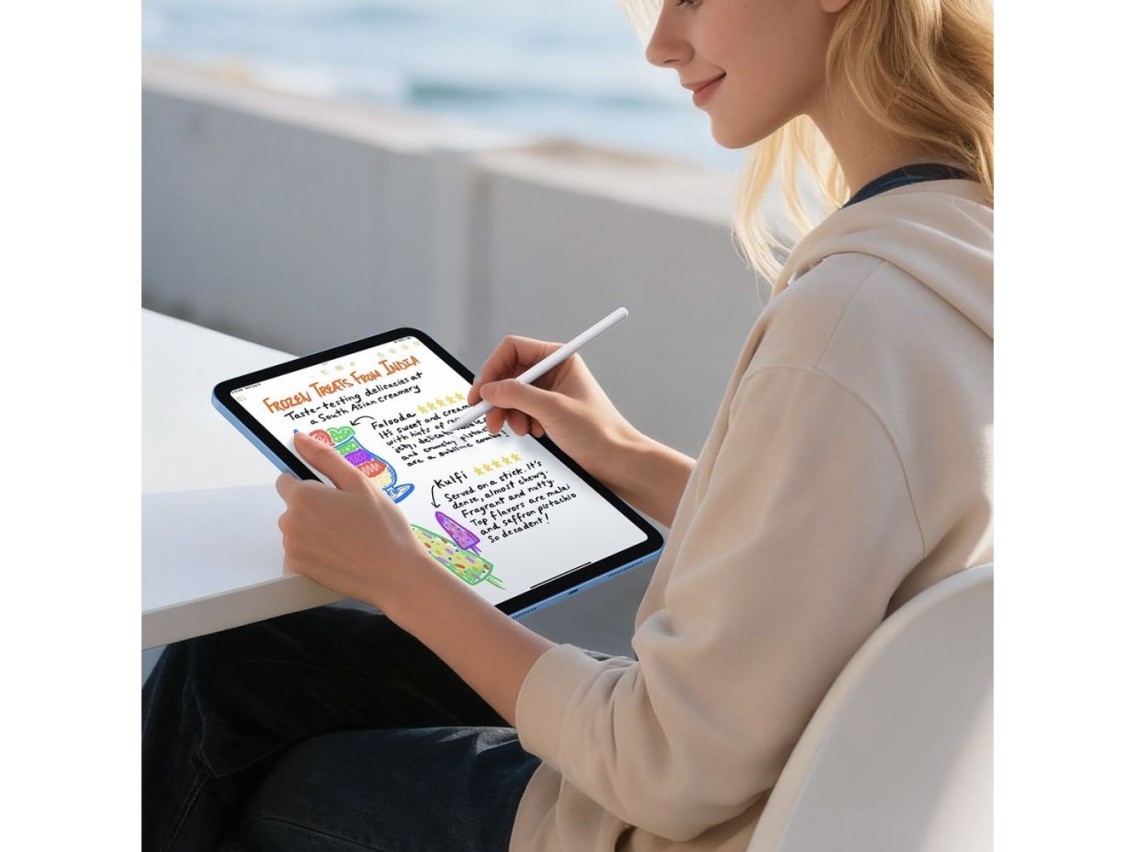 Protectores de pantalla de vidrio templado ESR Paper Feel (paquete de 2) para iPad de 10,9” (2022) /