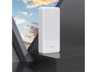 Dudao K10Pro Power Bank 2.4A 20000mAh 2 x USB-A - White Dudao K10Pro Power Bank 2.4A 20000mAh 2 x USB-A - White