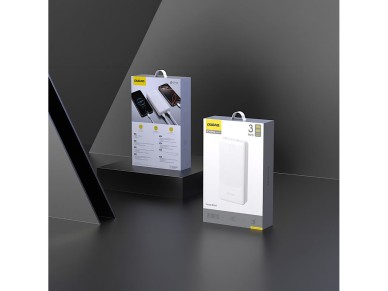 Dudao K10Pro Power Bank 2.4A 20000mAh 2 x USB-A - White Dudao K10Pro Power Bank 2.4A 20000mAh 2 x USB-A - White