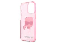Funda con purpurina Karl's Head de Karl Lagerfeld para iPhone 13 Pro Max - Rosa Funda con purpurina Karl's Head de Karl Lagerfeld para iPhone 13 Pro Max - Rosa