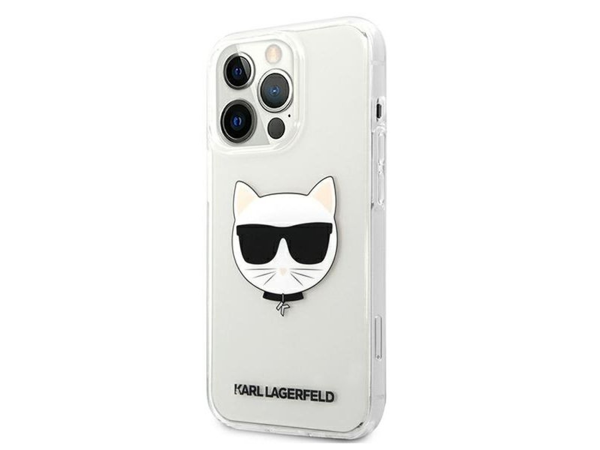 Karl Lagerfeld Choupette Head Case for iPhone 13 Pro Max - Transparent