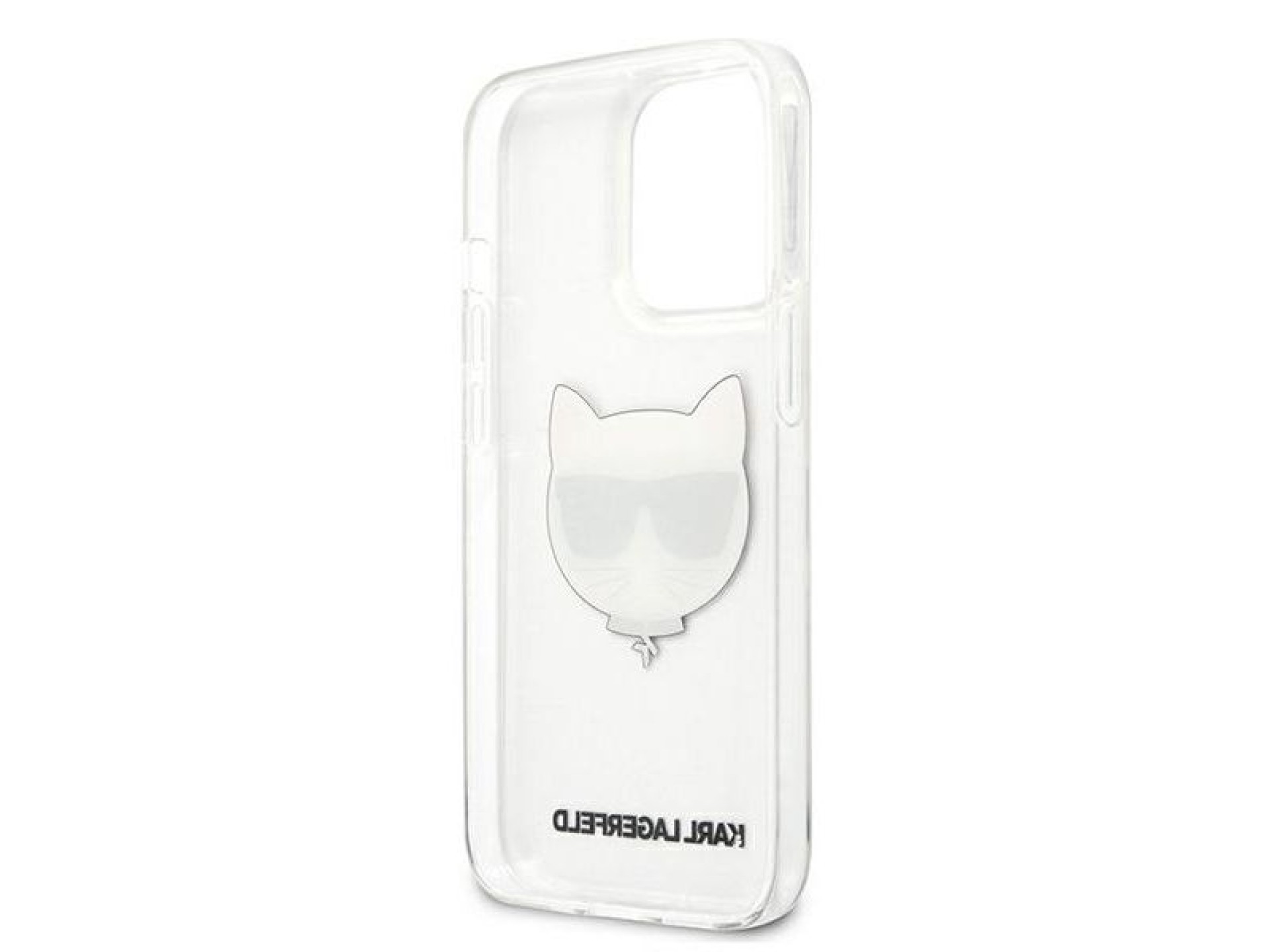 Karl Lagerfeld Choupette Head Case for iPhone 13 Pro Max - Transparent