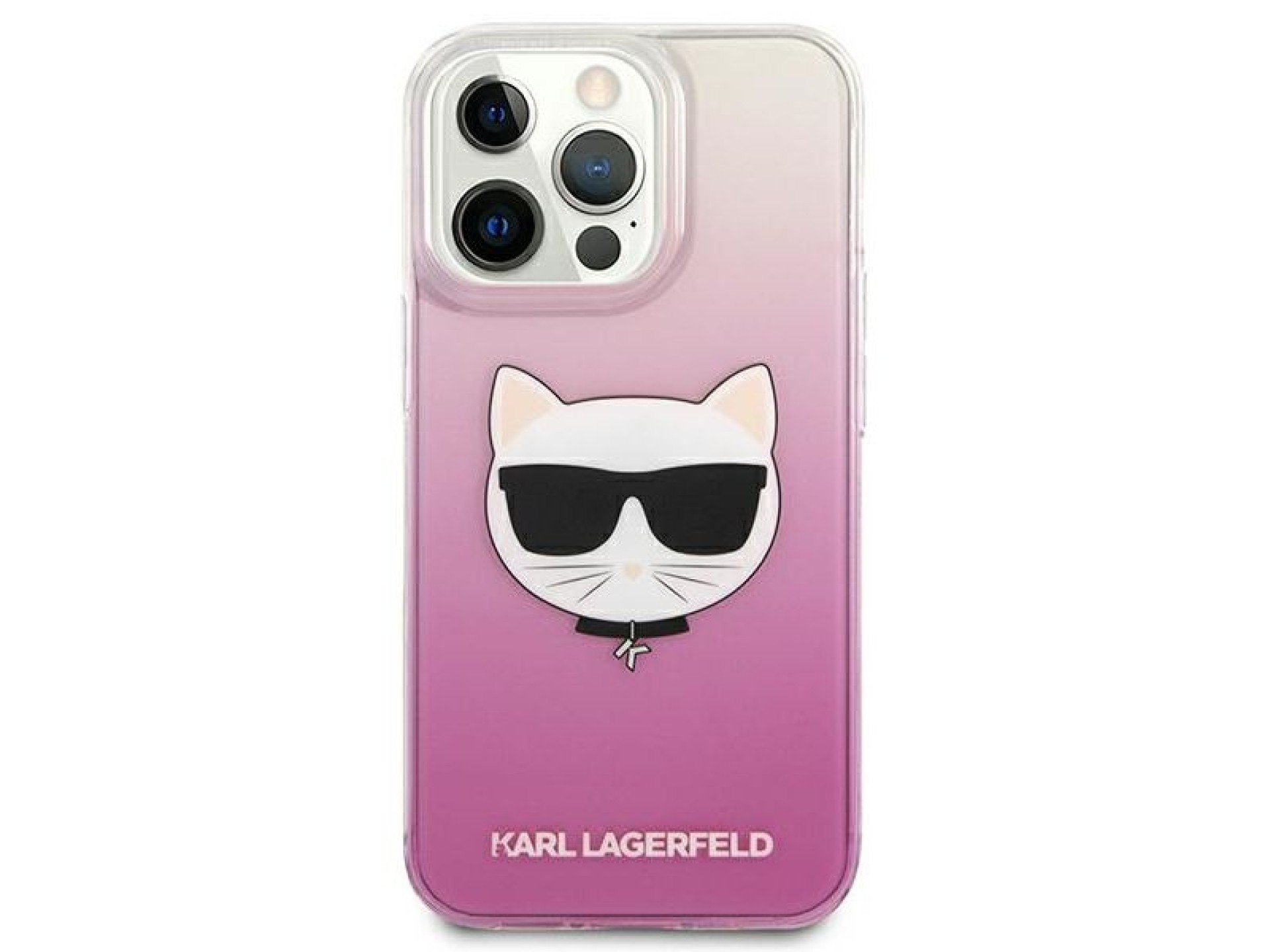 Karl Lagerfeld Choupette Head Case for iPhone 13 Pro Max - Pink