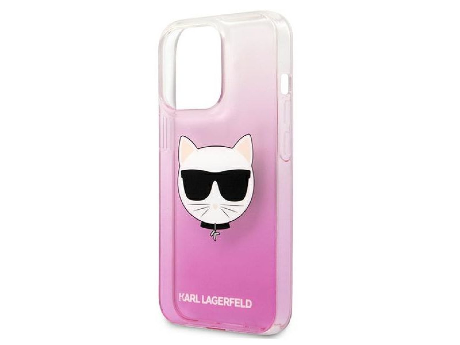 Karl Lagerfeld Choupette Head Case for iPhone 13 Pro Max - Pink