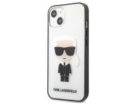 Karl Lagerfeld Iconik Karl Case for iPhone 13 mini - Transparent Karl Lagerfeld Iconik Karl Case for iPhone 13 mini - Transparent