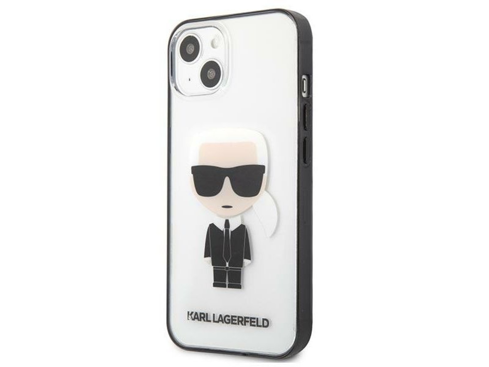 Karl Lagerfeld Iconik Karl Case for iPhone 13 mini - Transparent