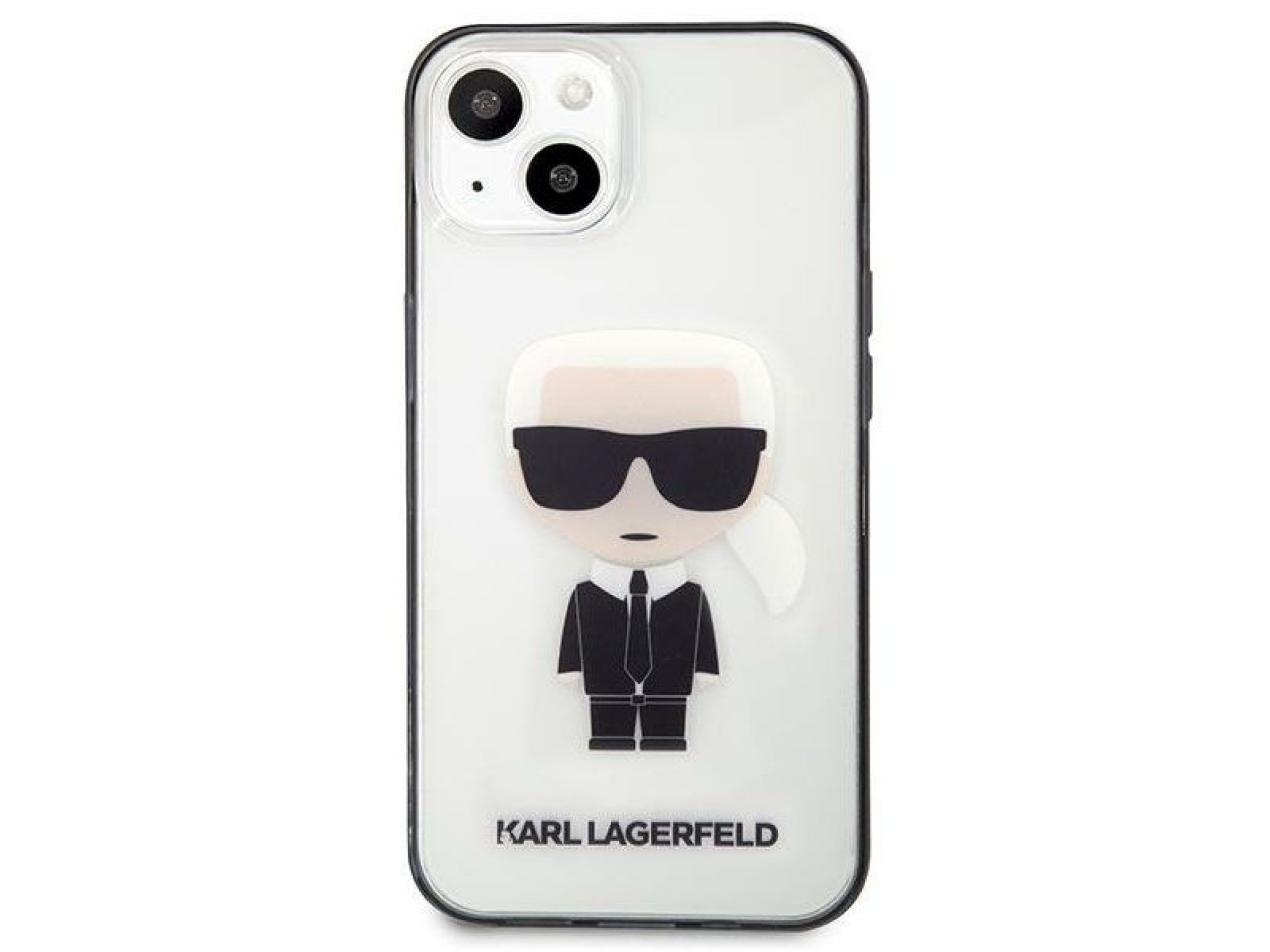 Karl Lagerfeld Iconik Karl Case for iPhone 13 mini - Transparent