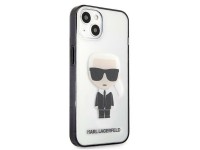 Karl Lagerfeld Iconik Karl Case for iPhone 13 mini - Transparent Karl Lagerfeld Iconik Karl Case for iPhone 13 mini - Transparent