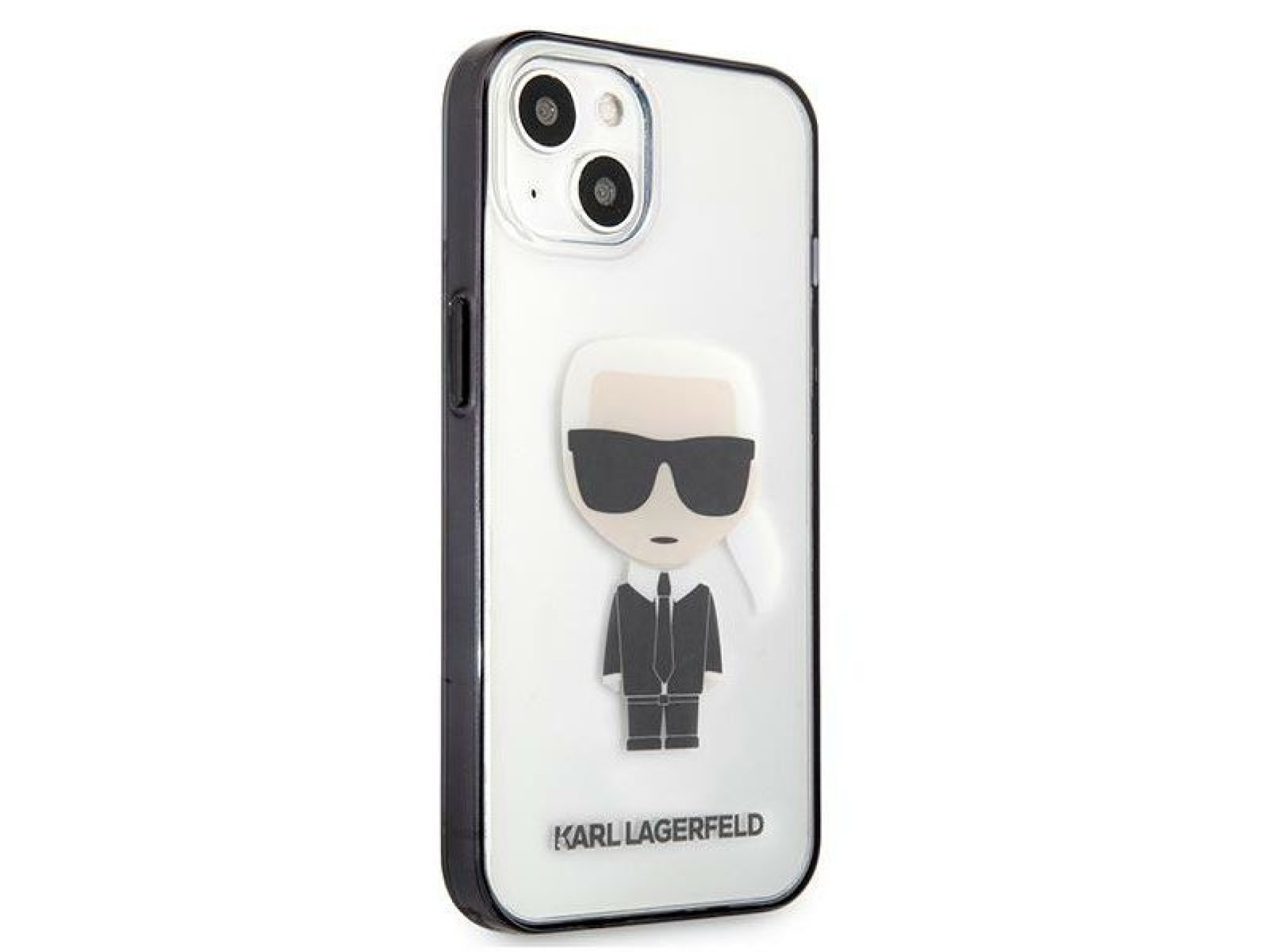 Karl Lagerfeld Iconik Karl Case for iPhone 13 mini - Transparent