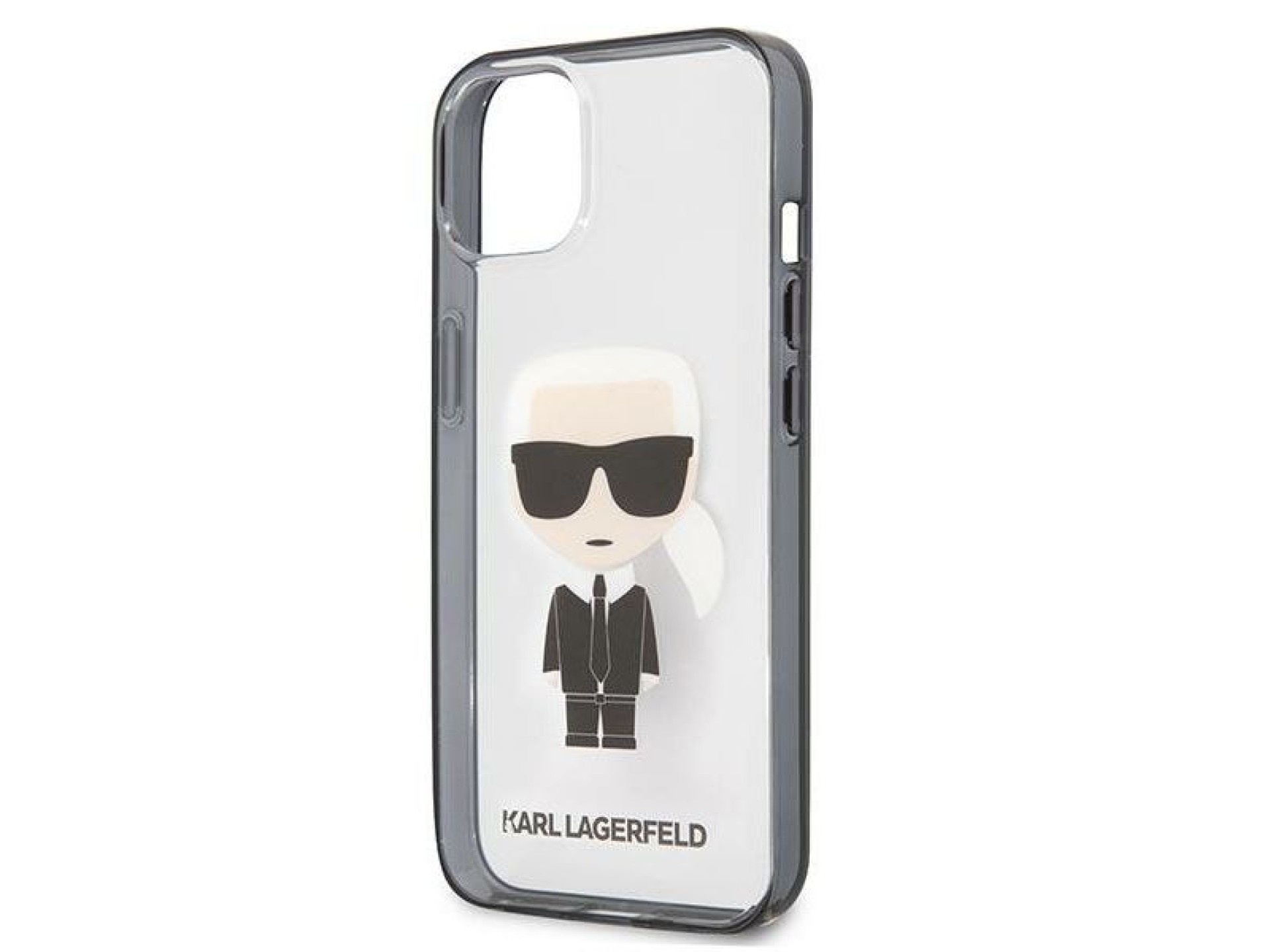 Karl Lagerfeld Iconik Karl Case for iPhone 13 mini - Transparent