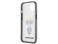 Karl Lagerfeld Iconik Karl Case for iPhone 13 mini - Transparent Karl Lagerfeld Iconik Karl Case for iPhone 13 mini - Transparent