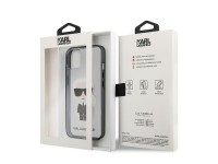 Karl Lagerfeld Iconik Karl Case for iPhone 13 mini - Transparent Karl Lagerfeld Iconik Karl Case for iPhone 13 mini - Transparent