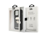 Karl Lagerfeld 3D Rubber Karl's Head Case for iPhone 13 Pro / iPhone 13 - Black Karl Lagerfeld 3D Rubber Karl's Head Case for iPhone 13 Pro / iPhone 13 - Black
