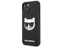 Funda de goma 3D Karl Lagerfeld Choupette para iPhone 13 mini - Negra Funda de goma 3D Karl Lagerfeld Choupette para iPhone 13 mini - Negra