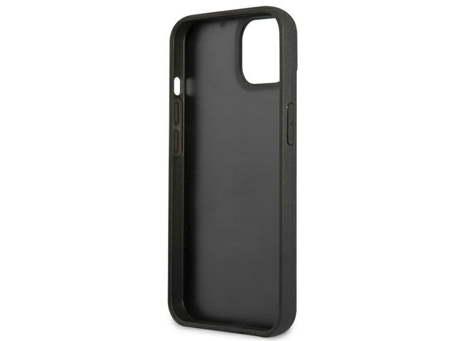 Funda de goma 3D Karl Lagerfeld Choupette para iPhone 13 mini - Negra