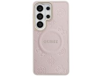 Guess Saffiano Peony Embossed Ring MagSafe Case for Samsung Galaxy S26 Ultra - Pink Guess Saffiano Peony Embossed Ring MagSafe Case for Samsung Galaxy S26 Ultra - Pink
