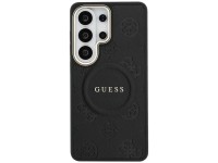 Funda Guess Saffiano Peony con anillo en relieve y MagSafe para Samsung Galaxy S26 Ultra - Negra Funda Guess Saffiano Peony con anillo en relieve y MagSafe para Samsung Galaxy S26 Ultra - Negra