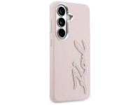 Funda con logotipo de resina metálica texturizada Karl Lagerfeld para Samsung Galaxy S26 - Rosa Funda con logotipo de resina metálica texturizada Karl Lagerfeld para Samsung Galaxy S26 - Rosa