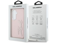 Funda con logotipo de resina metálica texturizada Karl Lagerfeld para Samsung Galaxy S26 - Rosa Funda con logotipo de resina metálica texturizada Karl Lagerfeld para Samsung Galaxy S26 - Rosa