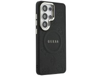 Funda Guess Saffiano Peony con anillo en relieve y MagSafe para Samsung Galaxy S26 Ultra - Negra Funda Guess Saffiano Peony con anillo en relieve y MagSafe para Samsung Galaxy S26 Ultra - Negra