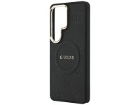 Funda Guess Saffiano Peony con anillo en relieve y MagSafe para Samsung Galaxy S26 Ultra - Negra Funda Guess Saffiano Peony con anillo en relieve y MagSafe para Samsung Galaxy S26 Ultra - Negra