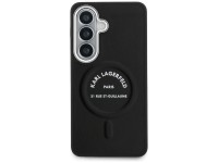 Capa MagSafe com logotipo RSG em relevo de Karl Lagerfeld para Samsung Galaxy S26+ - Preta Capa MagSafe com logotipo RSG em relevo de Karl Lagerfeld para Samsung Galaxy S26+ - Preta