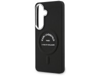 Capa MagSafe com logotipo RSG em relevo de Karl Lagerfeld para Samsung Galaxy S26+ - Preta Capa MagSafe com logotipo RSG em relevo de Karl Lagerfeld para Samsung Galaxy S26+ - Preta