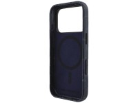Karl Lagerfeld Monogram Logo MagSafe Case for iPhone 17 Pro Max - Blue