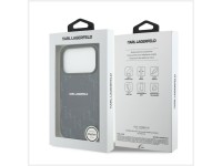 Capa MagSafe com o logotipo Monogram de Karl Lagerfeld para iPhone 17 Pro - Azul Capa MagSafe com o logotipo Monogram de Karl Lagerfeld para iPhone 17 Pro - Azul