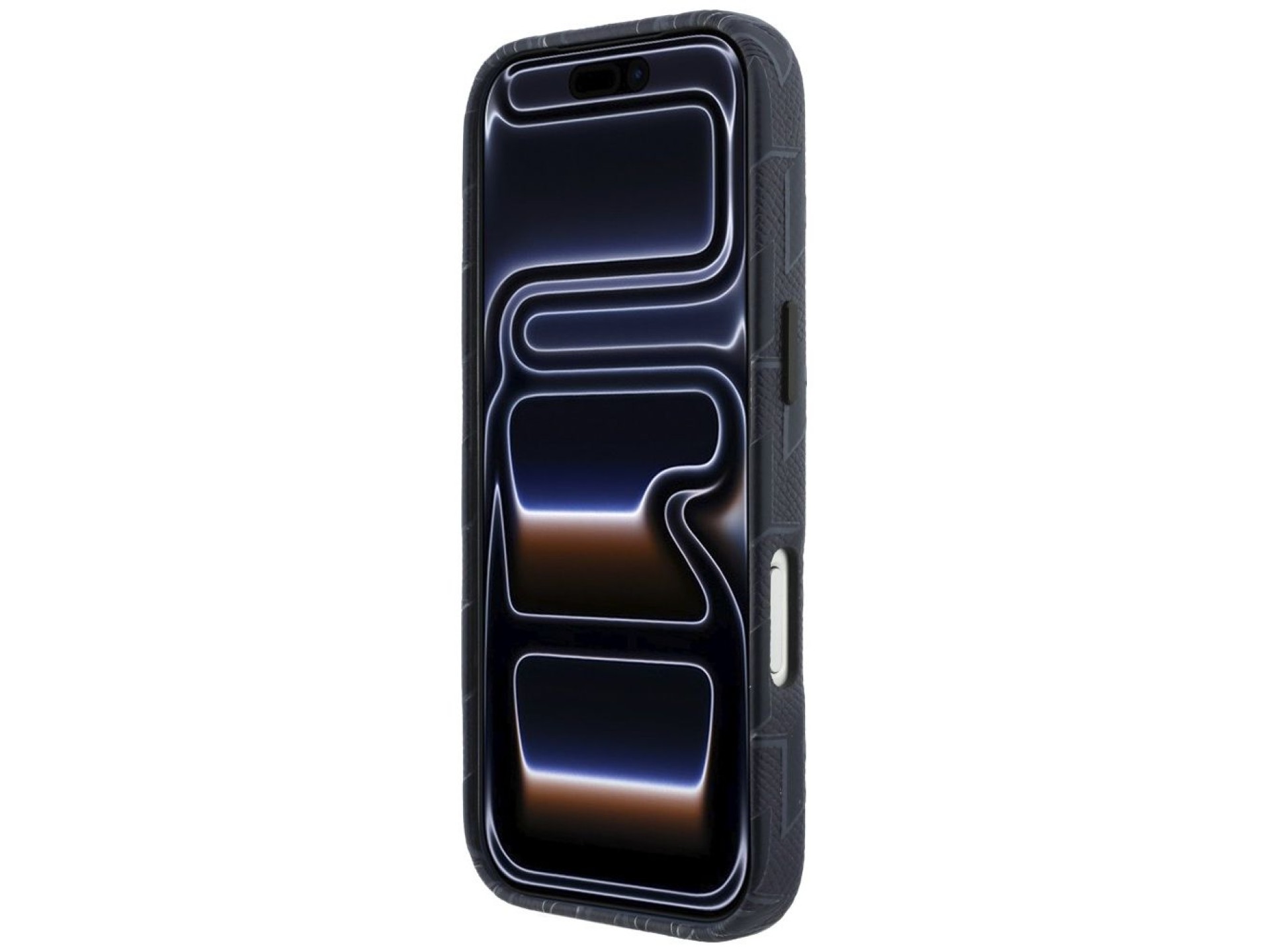 Karl Lagerfeld Monogram Logo MagSafe Case for iPhone 17 Pro Max - Blue