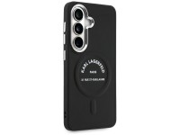Capa MagSafe com logotipo RSG em relevo de Karl Lagerfeld para Samsung Galaxy S26+ - Preta Capa MagSafe com logotipo RSG em relevo de Karl Lagerfeld para Samsung Galaxy S26+ - Preta