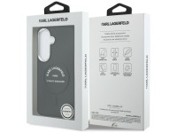 Capa MagSafe com logotipo RSG em relevo de Karl Lagerfeld para Samsung Galaxy S26+ - Preta Capa MagSafe com logotipo RSG em relevo de Karl Lagerfeld para Samsung Galaxy S26+ - Preta