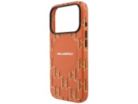 Funda MagSafe con monograma de Karl Lagerfeld para iPhone 17 Pro Max - Naranja Funda MagSafe con monograma de Karl Lagerfeld para iPhone 17 Pro Max - Naranja