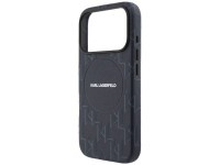Capa MagSafe com o logotipo Monogram de Karl Lagerfeld para iPhone 17 Pro - Azul Capa MagSafe com o logotipo Monogram de Karl Lagerfeld para iPhone 17 Pro - Azul